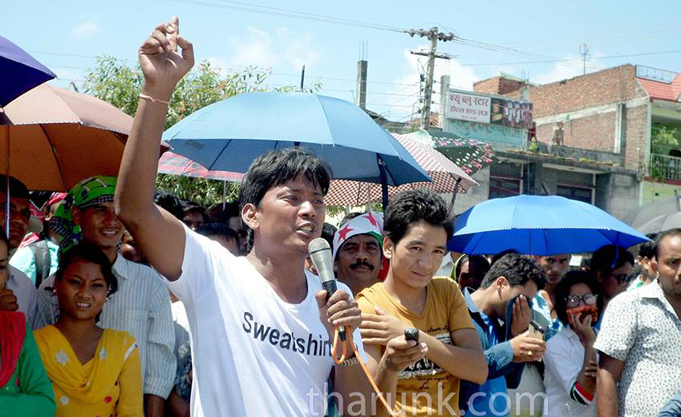 Laxman Tharu in Kailali