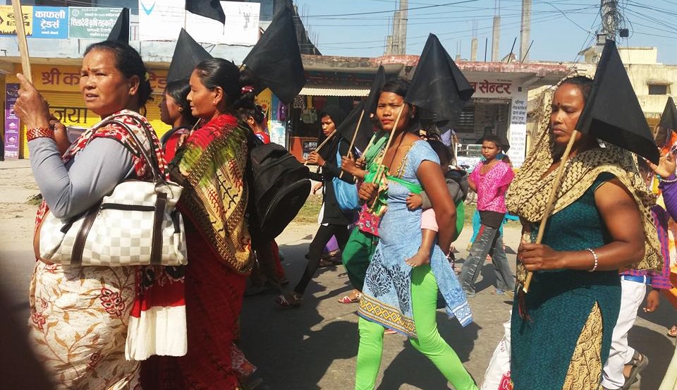 दुधे बालक बोकेर कैलालीमा आन्दोलनको शंखघोष [भिडियो/फोटो फचिर]