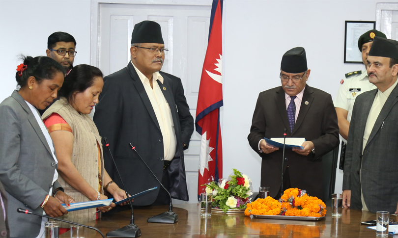 गच्छदारले बनाए जनकराज, सुमित्रा र यशोदालाई राज्यमन्त्री