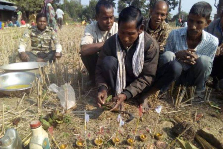 कठरिया थारुको नयाँ वर्ष, जुन दिन नेतृत्व चयन गर्न भजहर भाग्ने चलन छ