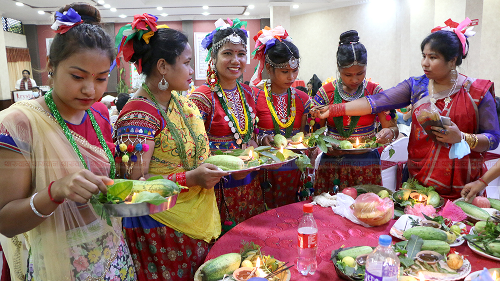 काठमाडौंमा यसरी मनाइयो अष्टिम्की पर्व, हेर्नुस् फोटो फिचर