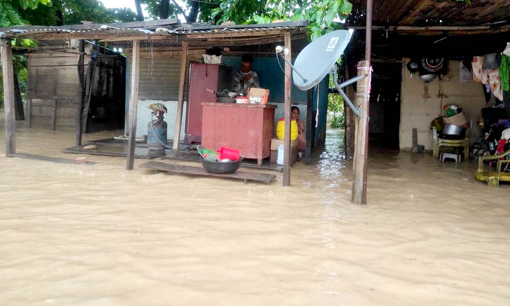 कैलाली र बर्दियाका थारू बस्ती डुबानमा, १९ वर्षीया नविना चौधरी बगेर बेपत्ता